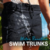 WATER REACTIVE SWIM TRUNKS!