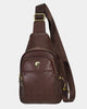 Brown Leather Messenger Bag Bag Tucann 