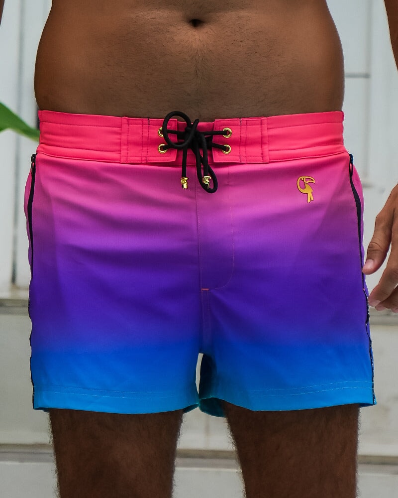 Faded Coral - 3" Shorts / Board shorts Tucann 