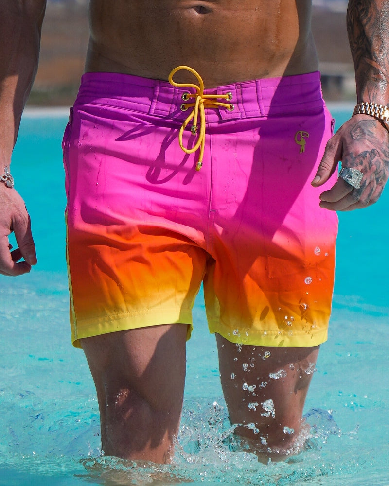 Faded Safron Swim Trunks - 5" Shorts / Board shorts Tucann 