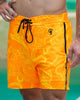 Jelly-Ink Orange Swim Trunks 5