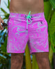 Jelly-Ink Swim Trunks - Purple - 5