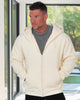 Luxe500 Zip Hoodie - Apricot Cream HOODIES Tucann 