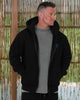 Luxe500 Zip Hoodie - Black HOODIES Tucann 