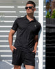 Solid Black Polo SHIRT Tucann 