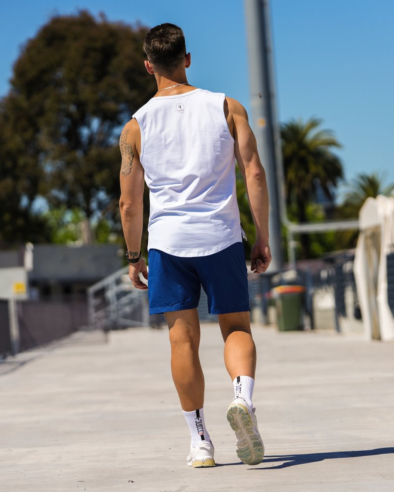 Sport Singlet - White SHIRT Tucann 