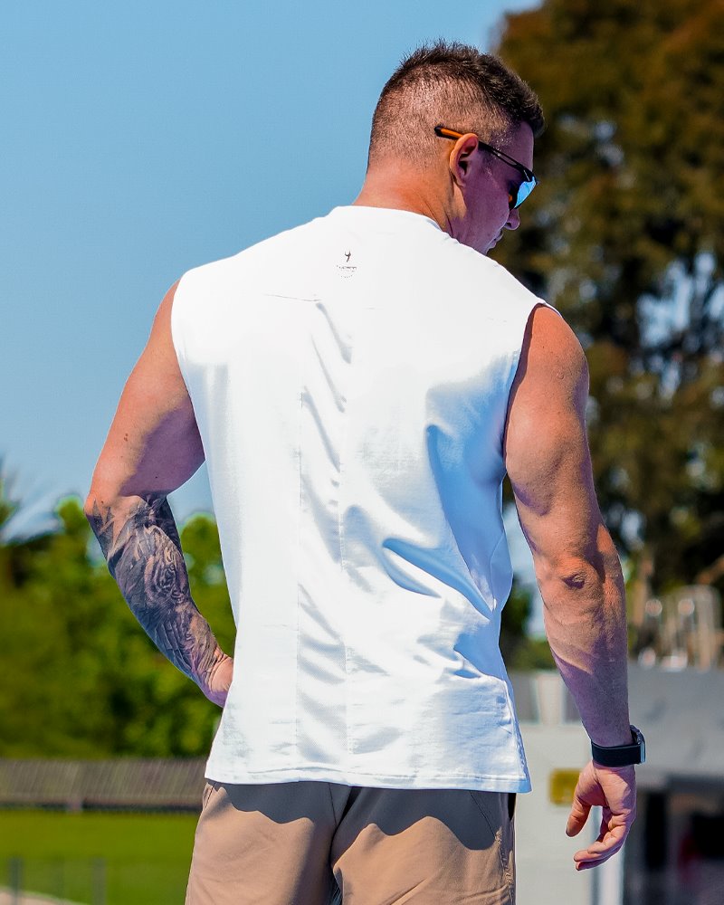 Sport Sleeveless - White SHIRT Tucann 