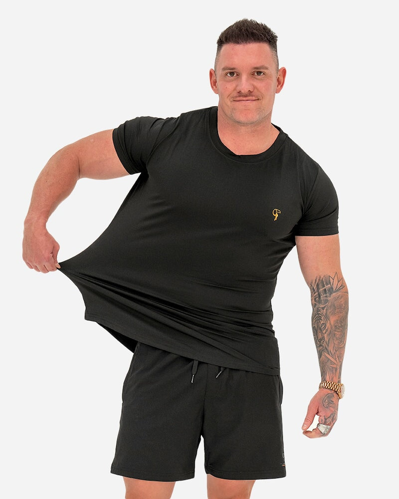 TUCANN ACTIVE TEE - BLACK SHIRT Tucann 