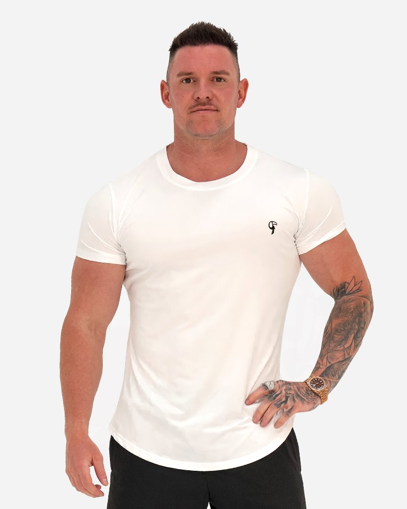 TUCANN ACTIVE TEE - WHITE SHIRT Tucann 