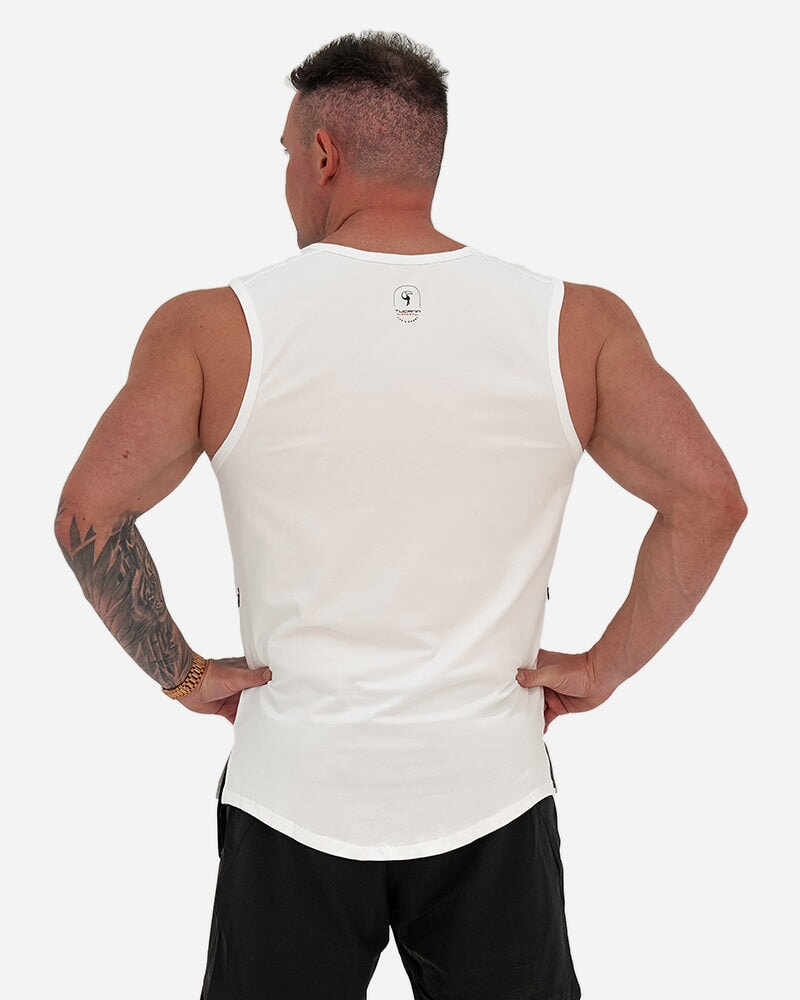 TUCANN SPORT SINGLET - WHITE SHIRT Tucann 