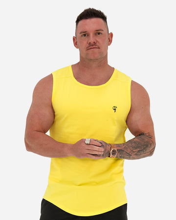 TUCANN SPORT SINGLET - YELLOW ( hold for Black Friday ) SHIRT Tucann 