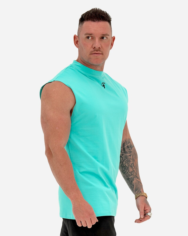 TUCANN SPORT SLEEVELESS TEE - BLUE SHIRT Tucann 