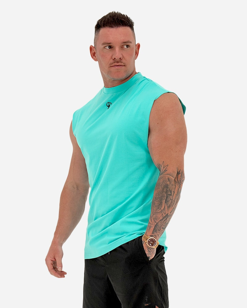 TUCANN SPORT SLEEVELESS TEE - BLUE SHIRT Tucann 