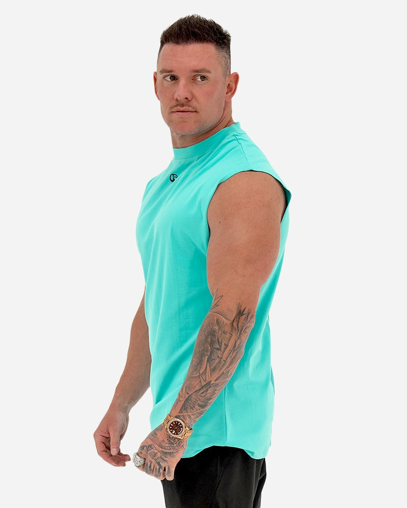 TUCANN SPORT SLEEVELESS TEE - BLUE SHIRT Tucann 