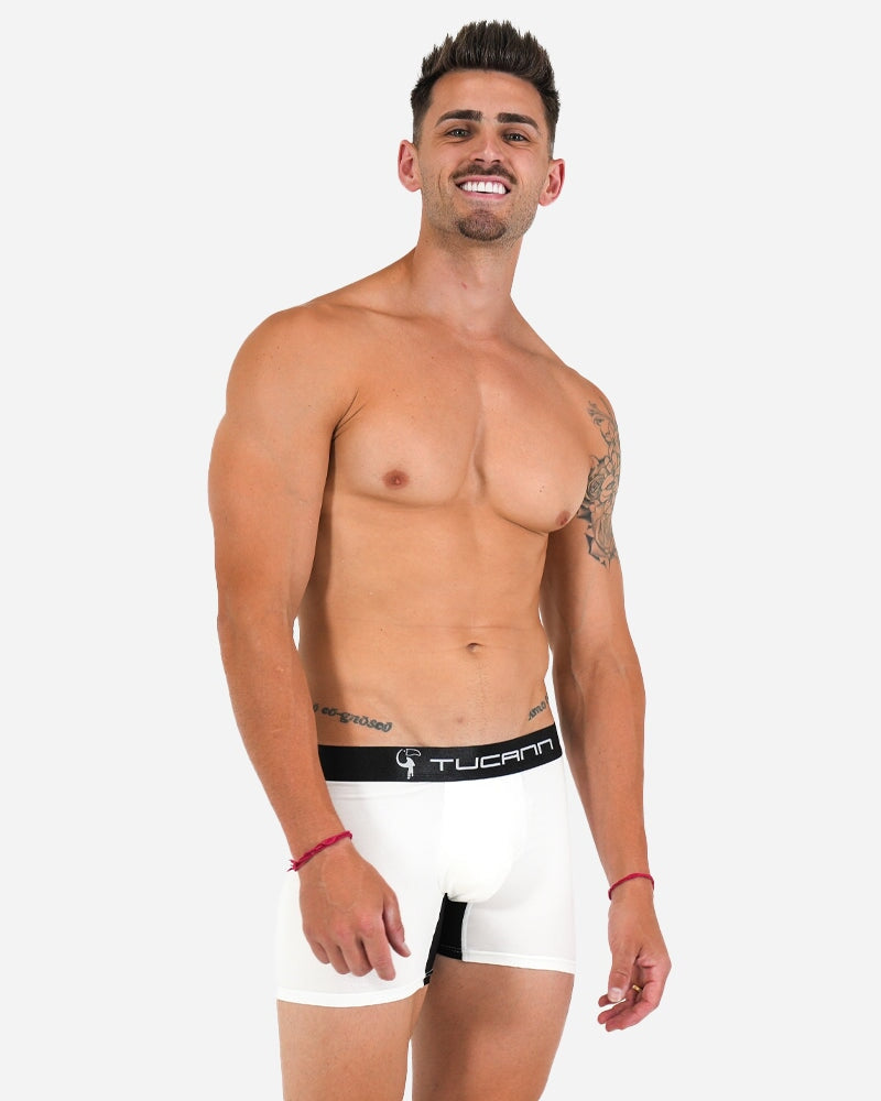 Tucann Underwear (boxer briefs) - White Underwear Tucann 