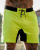 Men's Comfy Shorts - Lime Green Shorts / Board shorts Tucann 