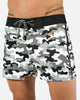 Full Camo White Swim Trunks Tucann 